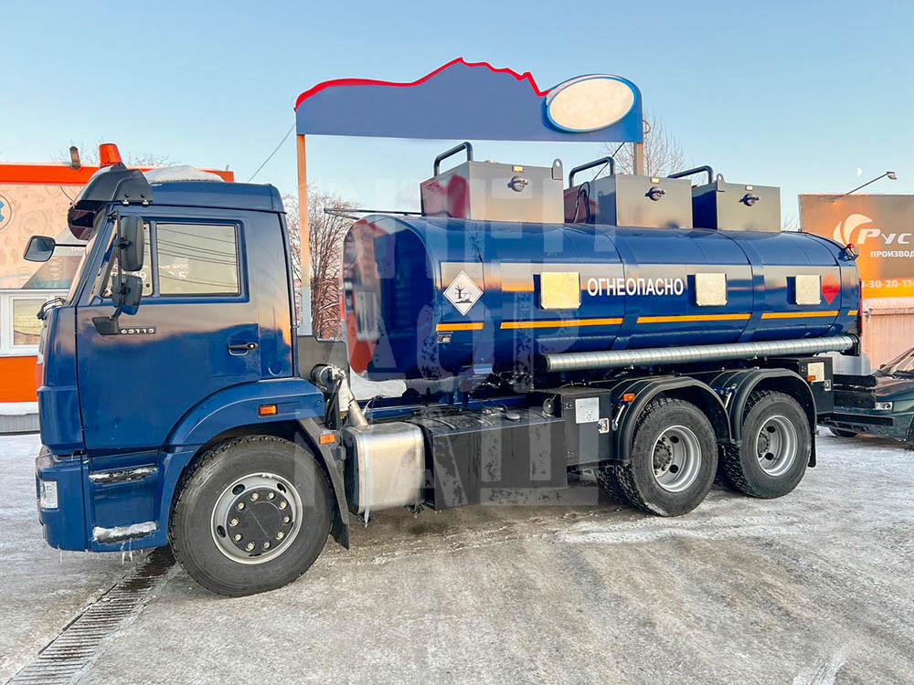 Покупайте Автотопливозаправщик АТЗ-153 на базе КамАЗ 65115 и другие модели по выгодной цене в СПЕЦДОРМАШ!