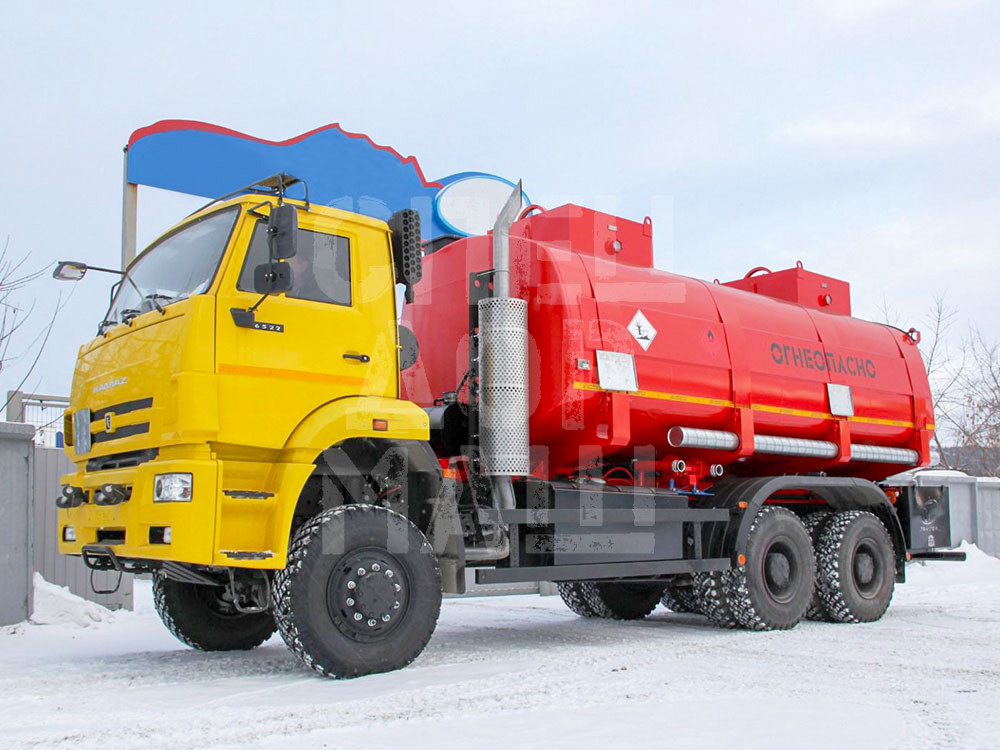 Покупайте Автотопливозаправщик АТЗ-20 КамАЗ 6522 и другие модели по выгодной цене в СПЕЦДОРМАШ!