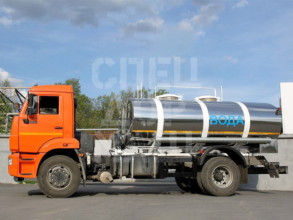 Покупайте Пищевая автоцистерна АЦПТ-7,5 КамАЗ 43253 и другие модели по выгодной цене в СПЕЦДОРМАШ!