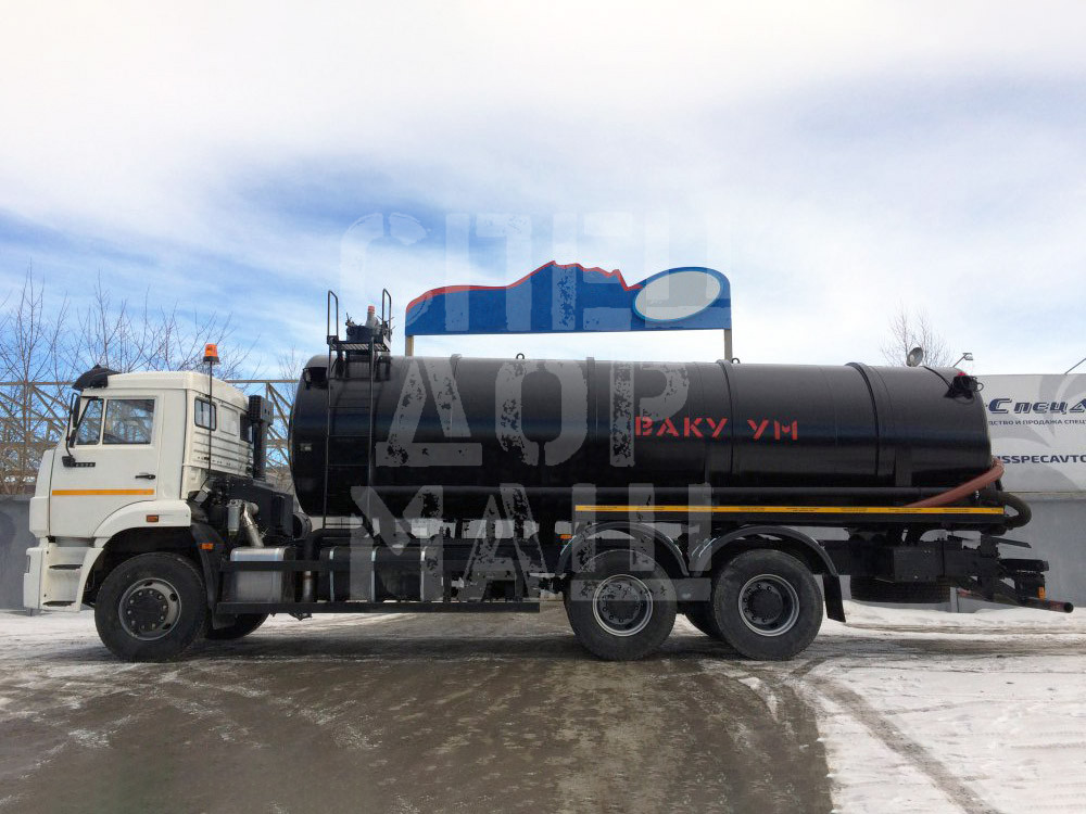 Покупайте Вакуумная машина МВ-20 КамАЗ 6520 и другие модели по выгодной цене в СПЕЦДОРМАШ!